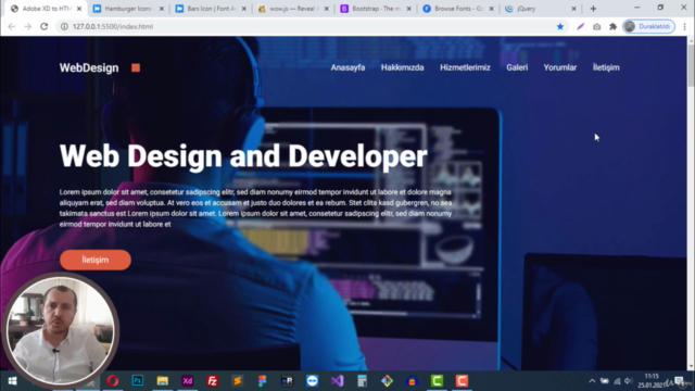 Adobe XD to HTML Eğitim Seti – Screenshot 2