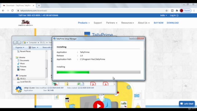 TallyPrime Training with GST – Screenshot 2