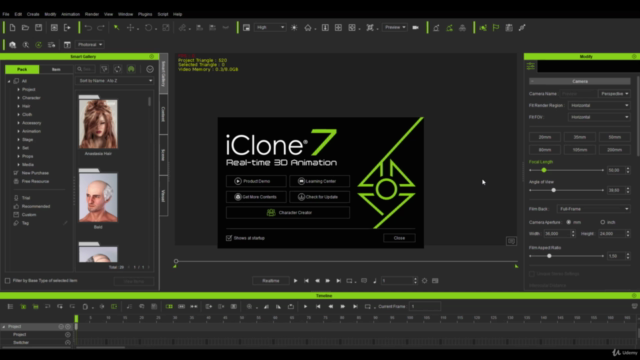 Corso di IClone 7x dalla A alla Z – Screenshot 3
