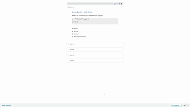 PCAP (PCAP-31-03) Python Certification Mock Tests – Screenshot 1