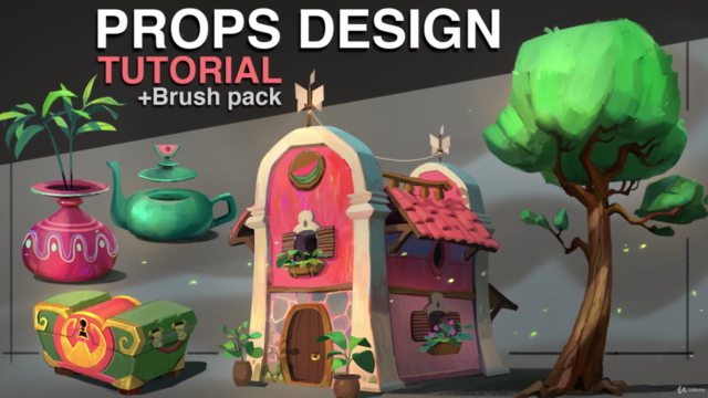 Complete Props design course for Concept art – Screenshot 2