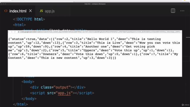 Google Spreadsheet Data API Apps Script Code JSON JavaScript - Screenshot_03