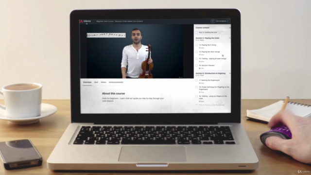 Beginner Violin Course - Learn Violin from Scratch - Screenshot_02