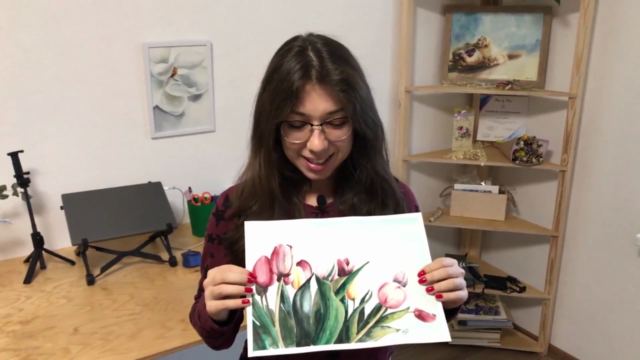 Paint Tulips Like a Pro: Botanical Watercolor Series Part II – Screenshot 3