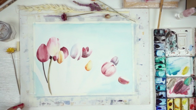Paint Tulips Like a Pro: Botanical Watercolor Series Part II – Screenshot 4