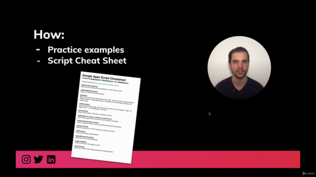 Learn Google Apps Script and Become a Google Sheets Master – Screenshot 4