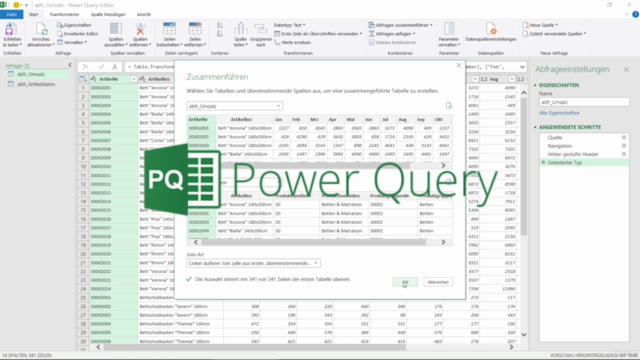 Die vollständige Einführung in Power Query für Excel – Screenshot 2