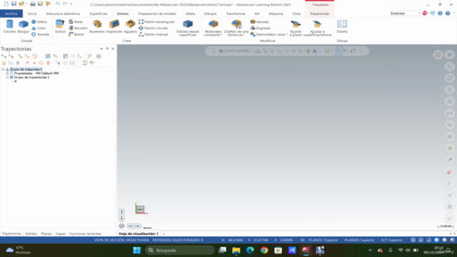 Mastercam 2025: Curso Completo de Diseño y Fabricación CNC – Screenshot 1
