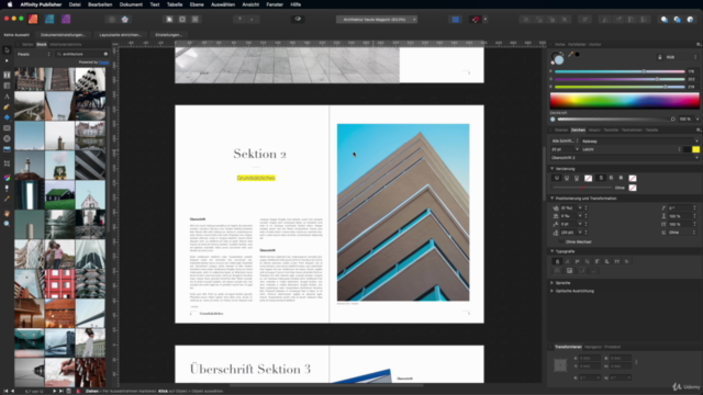 Grafik- und Mediendesign Masterclass mit der Affinity Suite – Screenshot 4