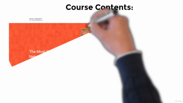 Create a Social Media, Community Website in WordPress – Screenshot 1