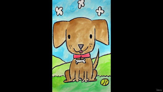 Drawing & Painting 15 Cute Cartoon Animals for Beginners – Screenshot 4