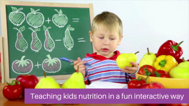 Teach kids about Food & Fitness through games and activities – Screenshot 3