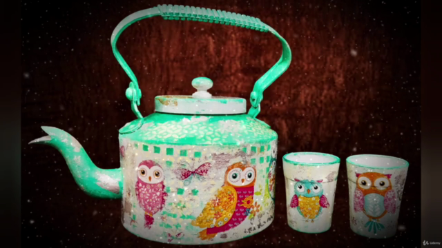 Decoupage masterclass course – Screenshot 1