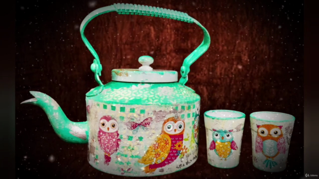 Decoupage masterclass course – Screenshot 2