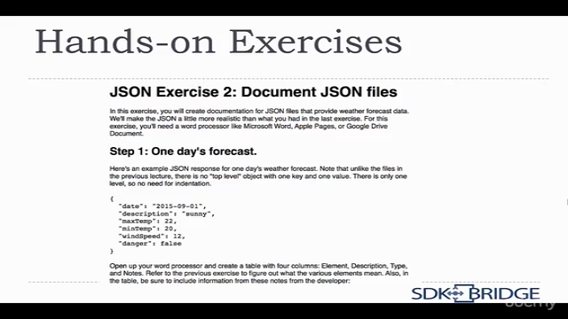 Learn API Technical Writing: JSON and XML for Writers – Screenshot 4