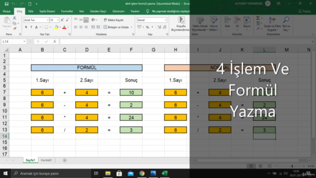 Microsoft Excel – Screenshot 2