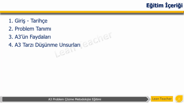 A3 Problem Çözme Metodolojisi – Screenshot 3