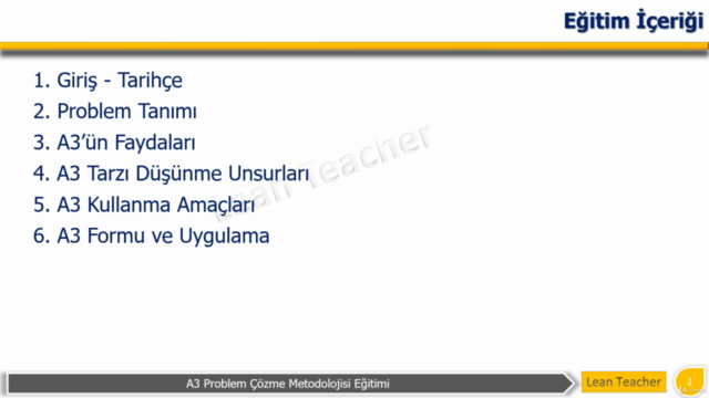 A3 Problem Çözme Metodolojisi – Screenshot 4