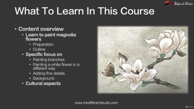 Relax With Chinese Painting - Magnolia Flower - Screenshot_02