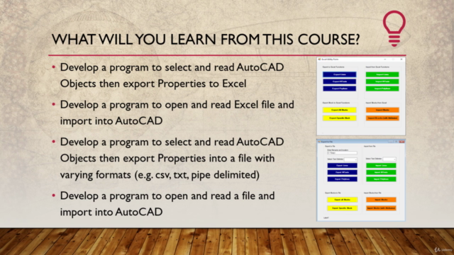 Programming AutoCAD to Excel using VB.NET - Hands On! - Screenshot_01