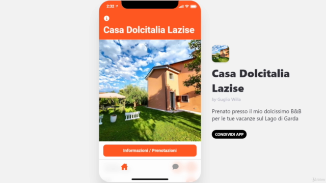 Creare gratis il Sito per il tuo Appartamento, Stanza, B&B – Screenshot 1