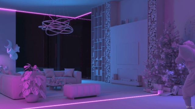 Interior Visualization for Architects 3dsmax+Vray+Photoshop – Screenshot 2