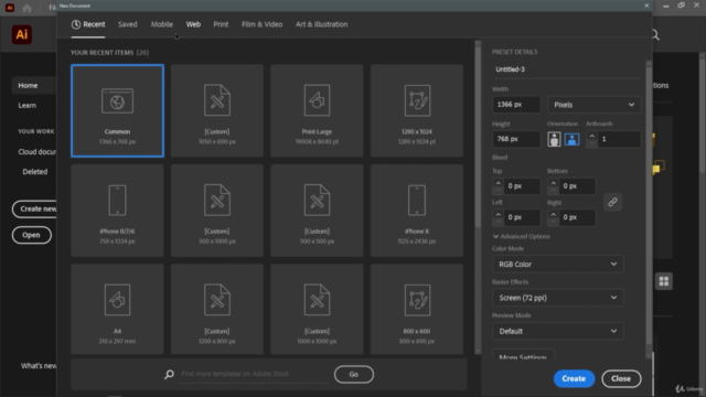 Learn Adobe Illustrator CC from Scratch: Essential Basics – Screenshot 1