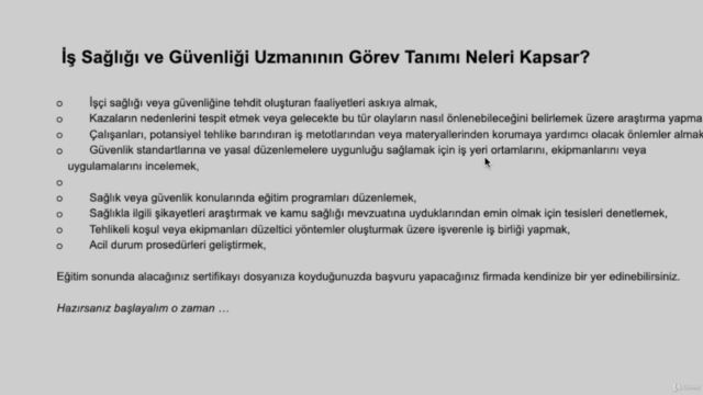 İş Sağlığı ve Güvenliği Eğitimi ⎮Sertifikalı İSG Eğitimi – Screenshot 4