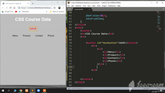 CSS Course For Beginners – Screenshot 4