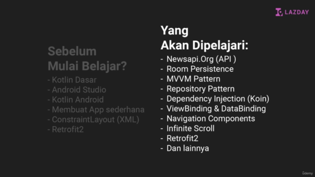 Kotlin Android MVVM dan Android Jetpack Bahasa Indonesia – Screenshot 3