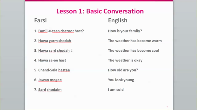 Learn Farsi (Dari) Conversation in Easy Steps for Beginners – Screenshot 4
