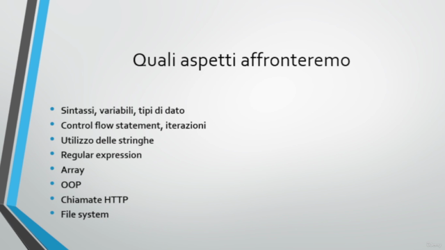 Corso di programmazione PHP – Screenshot 2
