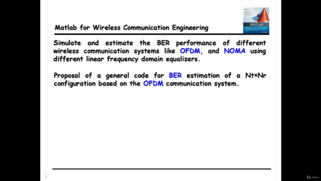 Matlab course for wireless communication engineering – Screenshot 3