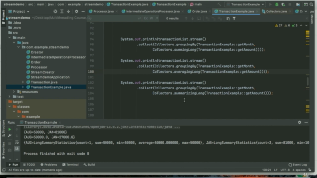 Stream API and Lambda Expressions in Java 8 – Screenshot 3
