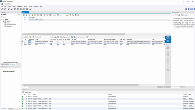 Professional Web Authentication System Password Validation – Screenshot 4