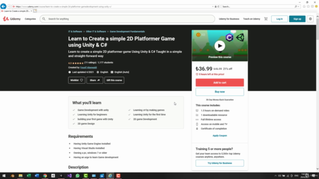 Learn to make a 2D Angry Bird like game using Unity & C# – Screenshot 3