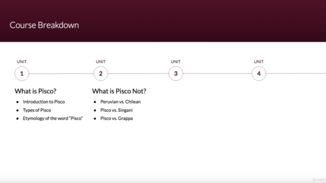 Pisco Certificate Course-Become an Expert in Peruvian Pisco – Screenshot 3