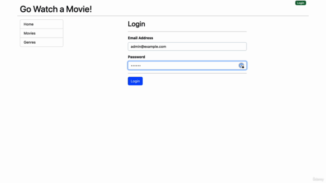 Working with React and Go (Golang) – Screenshot 4