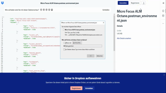 ALM Octane - Working with the REST API using Postman Client – Screenshot 2