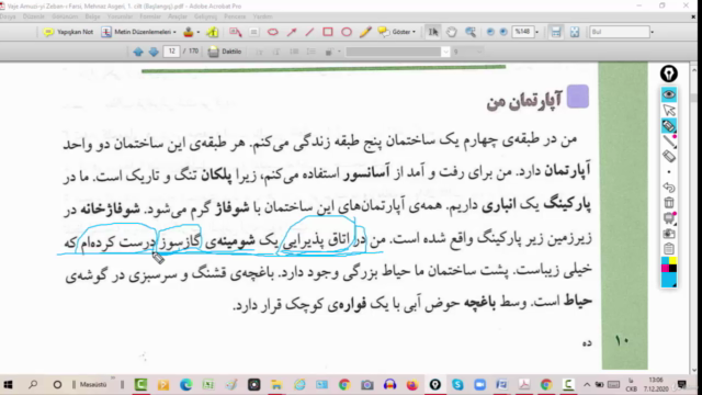 Farsça Kelime Öğrenme Seti (Vaje Amuzi- Üç Cilt Bir Arada) – Screenshot 2
