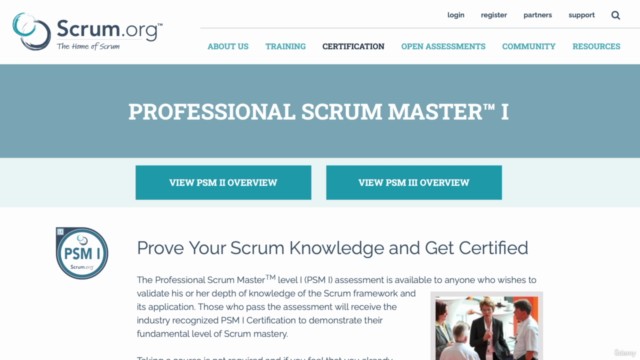 Scrum Master Certification (PSM I) Masterclass – Screenshot 2
