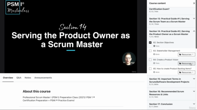 Scrum Master Certification (PSM I) Masterclass – Screenshot 3