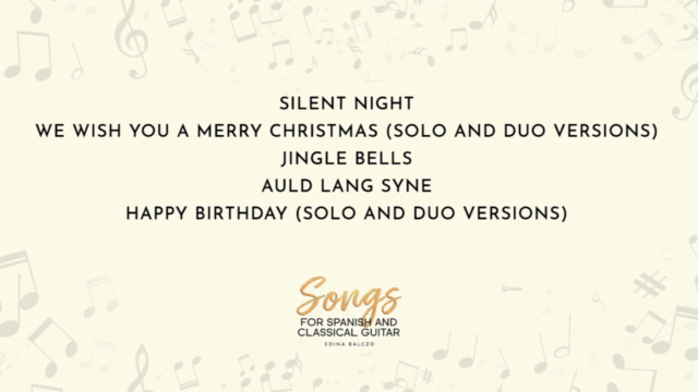Songs for Spanish and Classical Guitar – Screenshot 4