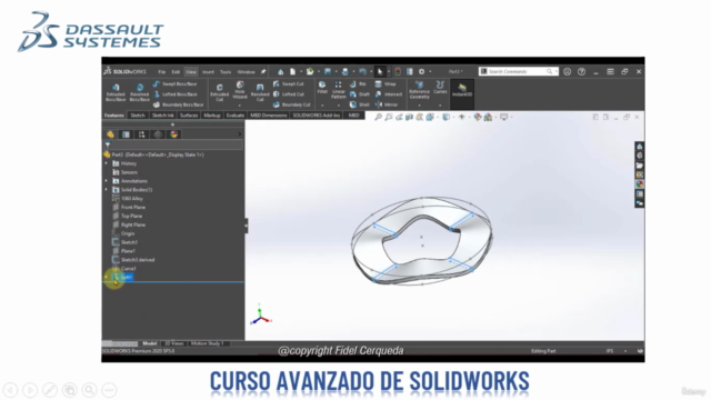 CURSO SOLIDWORKS AVANZADO – Screenshot 1