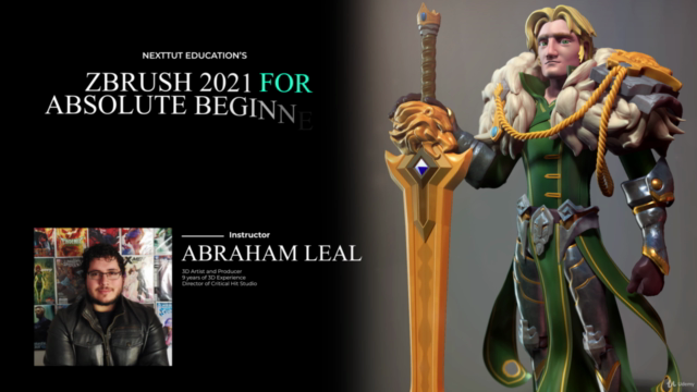 Zbrush Course for Absolute Beginners – Screenshot 1