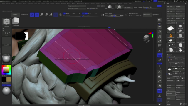 Zbrush Course for Absolute Beginners – Screenshot 3