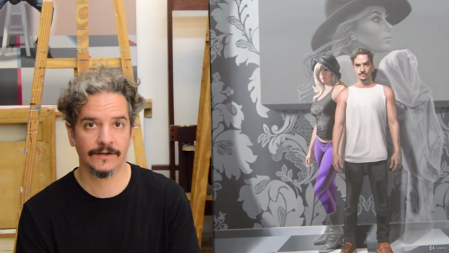 Curso de dibujo realista a lápiz de grafito – Screenshot 4