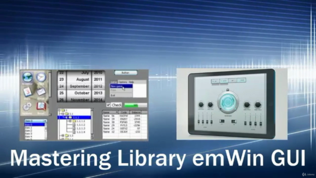GUI con emWin en microcontroladores ARM – Screenshot 1