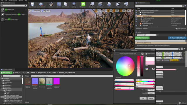 Procedural game environment : Unreal engine and Houdini – Screenshot 4