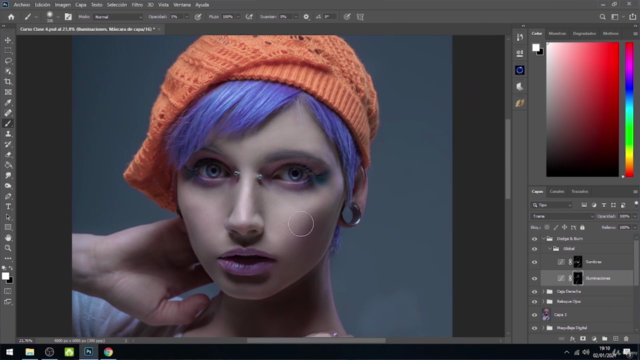 Photoshop avanzado: Retoque Hihg-End para moda y belleza – Screenshot 3